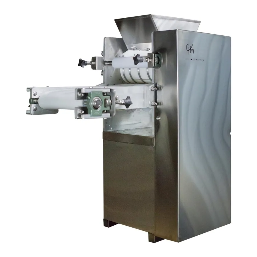 AR3000 — vista del sistema de rodillo laminador y banda transportadora